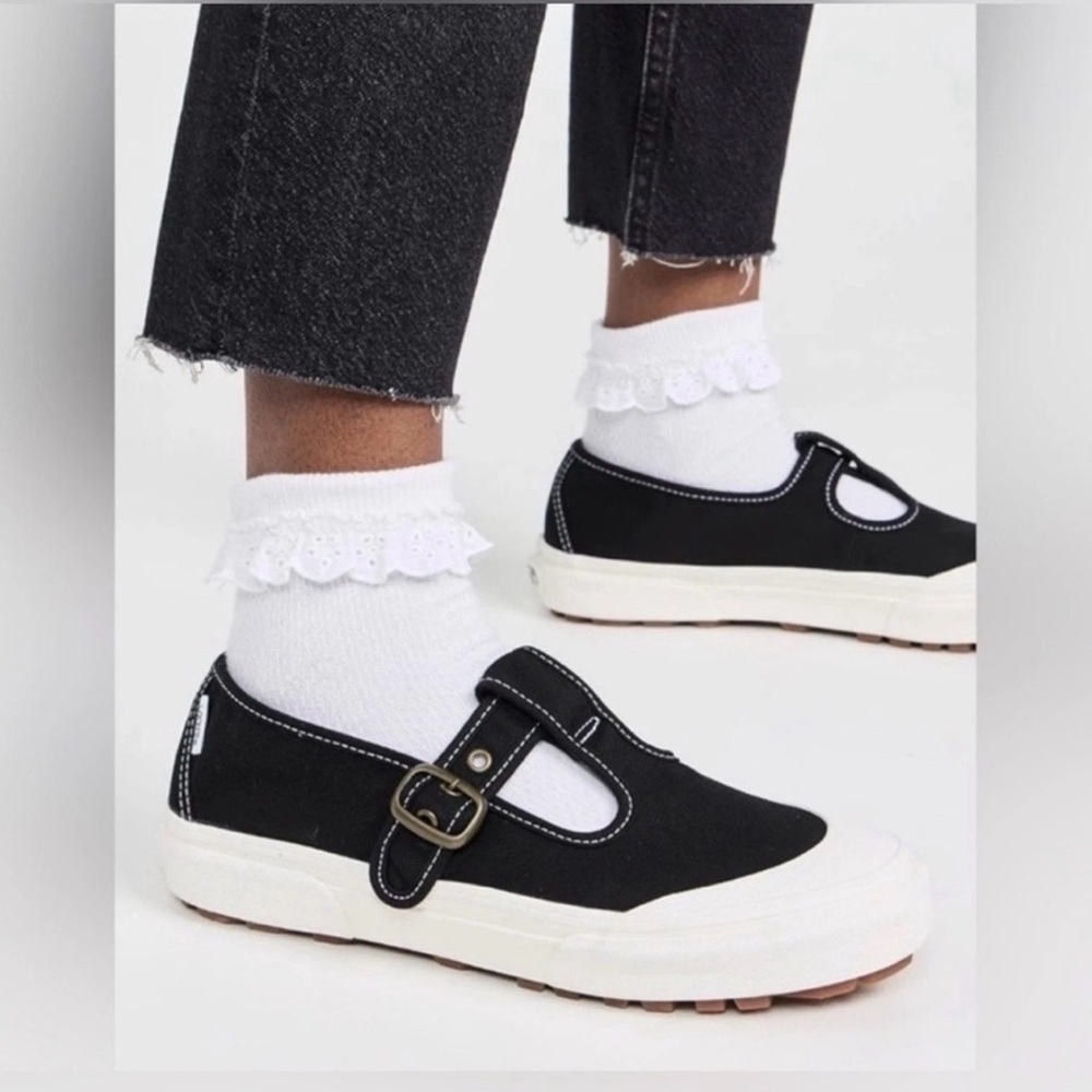 Vans Black and White Women's Sneakers NWOT